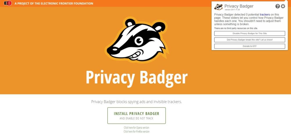 Must Have Browser Extensions 2018 5 - Privacy Badger