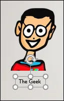 Tekst i obraz Geek