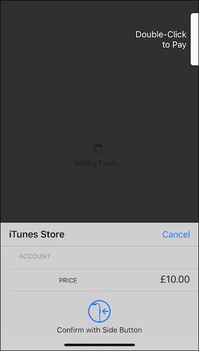 Weryfikacja zakupu za pomocą Face ID