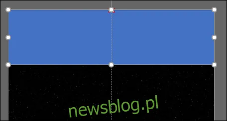 zakryć górną połowę slajdu