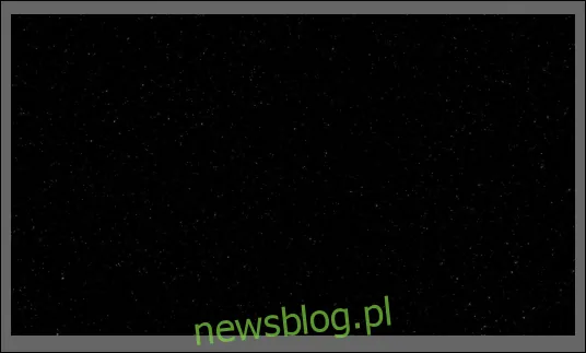 czarne nocne niebo z gwiazdami