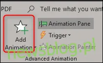 Dodaj animację