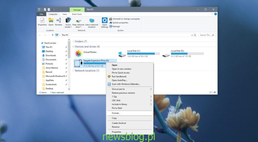 Jak zmienić system plików dysku w systemie Windows 10