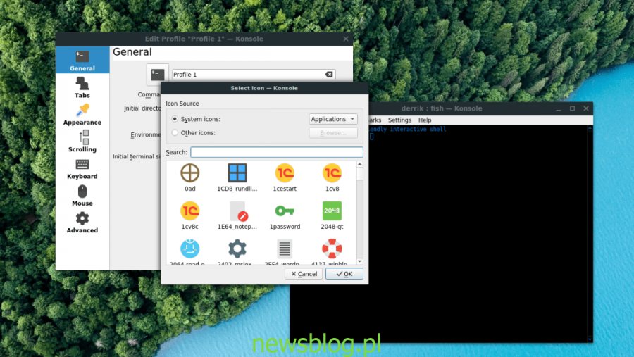 Jak dostosować terminal KDE