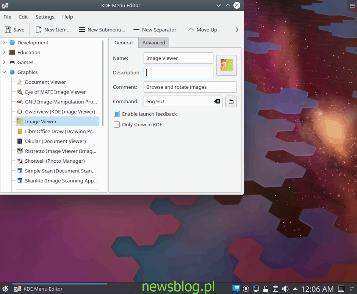 Jak edytować skróty programu w KDE Plasma 5