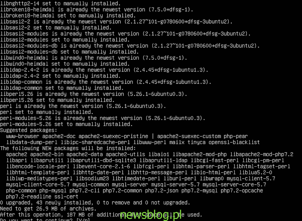 Jak zainstalować PhpMyAdmin na Ubuntu Server