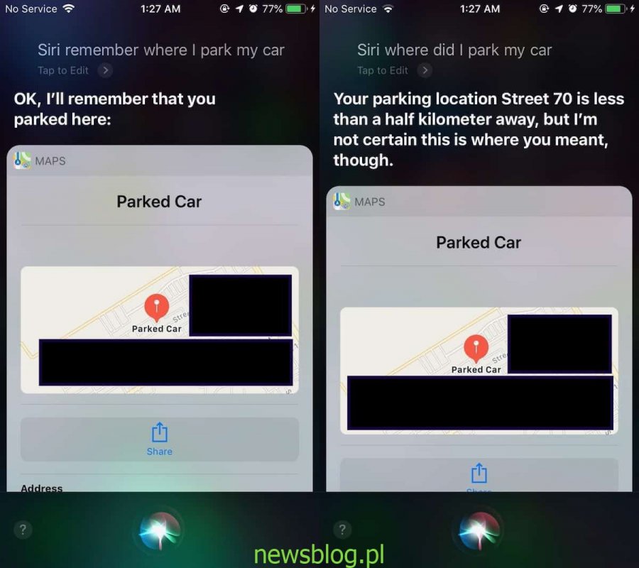 Jak korzystać z Siri, aby pamiętać, gdzie zaparkowałeś na iOS