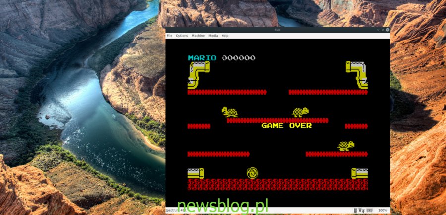 Jak grać w gry Sinclair ZX Spectrum w systemie Linux