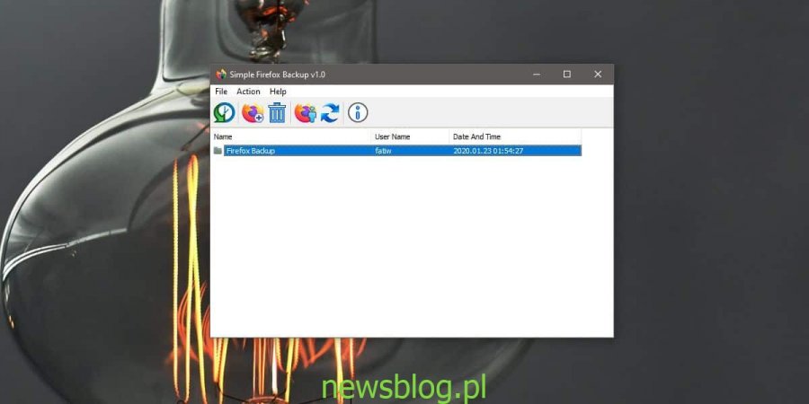 Jak wykonać kopię zapasową i przywrócić profil Firefoksa w systemie Windows 10
