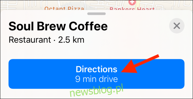 Jak udostępniać swoje Apple Maps Live ETA na iPhonie