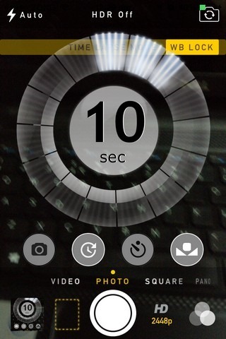 CameraTweak 2 Zegar iOS