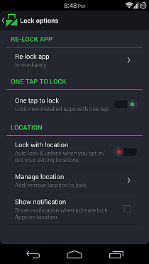 Lockdown Pro dla Androida 11
