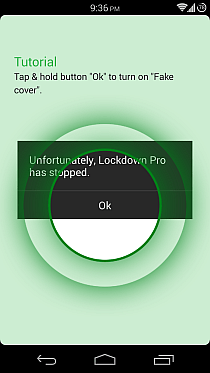 Lockdown Pro dla Androida 15