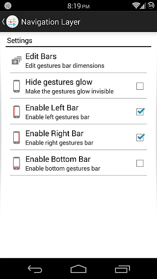 Warstwa nawigacji dla systemu Android 2