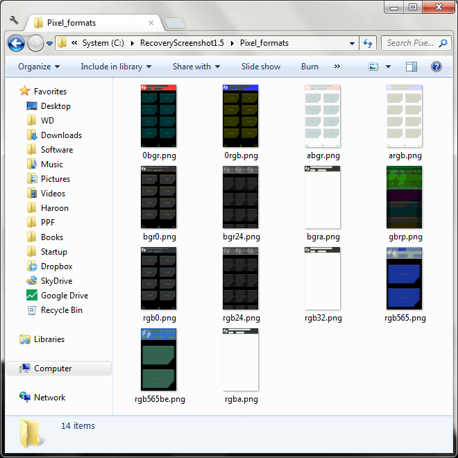 Zrzut ekranu odzyskiwania systemu Android dla systemu Windows 05