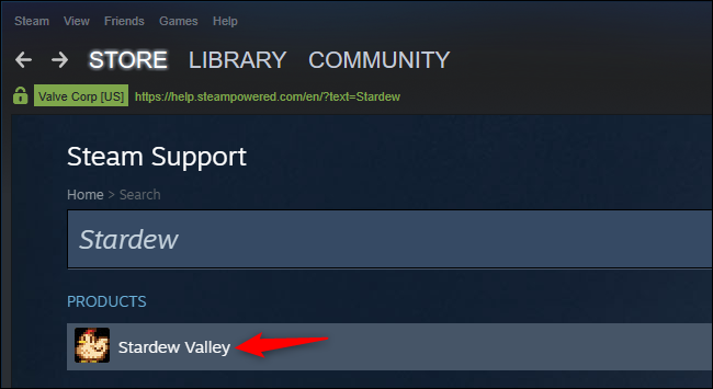 Uzyskaj wsparcie dla gry w Steam