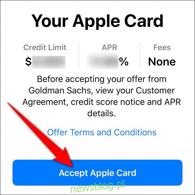 Portfel iPhone akceptuje Apple Card