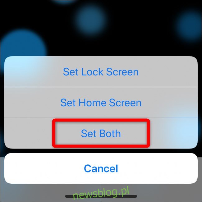Apple iPhone Ustaw dynamiczną tapetę na ekranie blokady i ekranie głównym