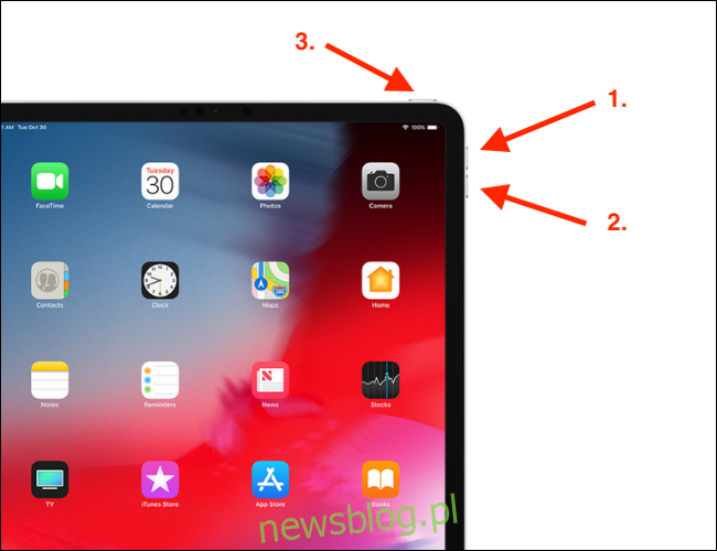 Jak wymusić ponowne uruchomienie iPada Pro za pomocą Face ID