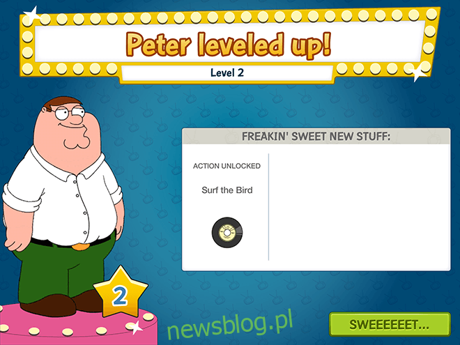 Family Guy QfS - Level Up