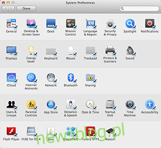 Wskazówki dotyczące systemu Mac OS X -