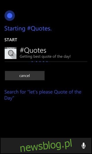 #Quotes WP8.1 Cortana