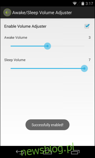 Awake Sleep Volume Adjuster_On