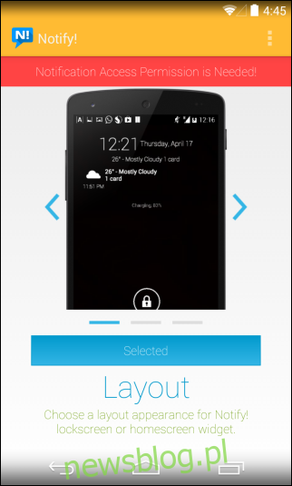 Wybiórczo wyświetlaj powiadomienia z aplikacji na ekranie głównym i ekranie blokady [Android]