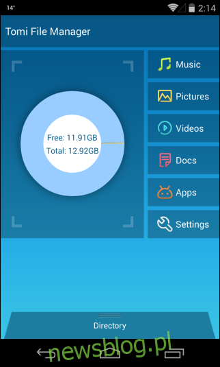 Tomi File Manager umożliwia zarządzanie plikami i wsadowe odinstalowywanie aplikacji [Android]