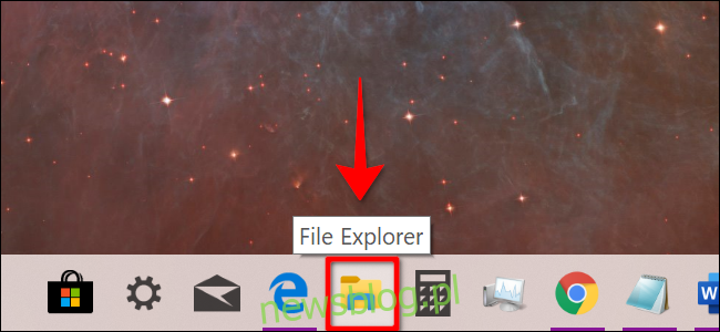 Otwórz Eksplorator plików w systemie Windows 10