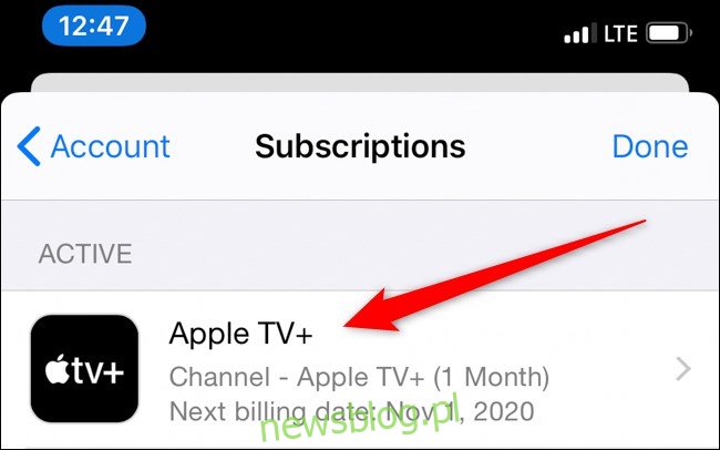 Apple iPhone App Store Stuknij Apple TV +