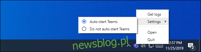 Jak zatrzymać automatyczne uruchamianie aplikacji Microsoft Teams w systemie Windows 10
