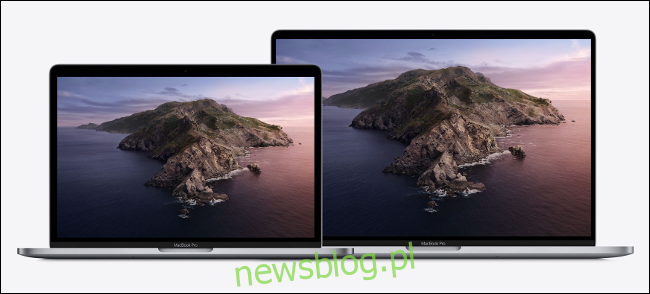 Apple MacBook Pro 13-calowe i 16-calowe modele