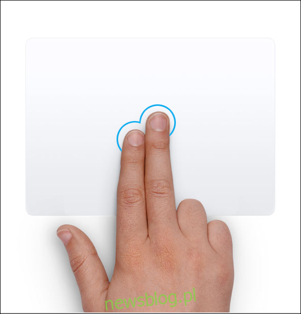 Jak kliknąć prawym przyciskiem myszy gładzik MacBooka lub gładzik Magic