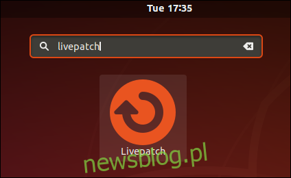 Ikona Livepatch