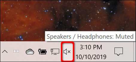 Wyciszony dźwięk w systemie Windows 10