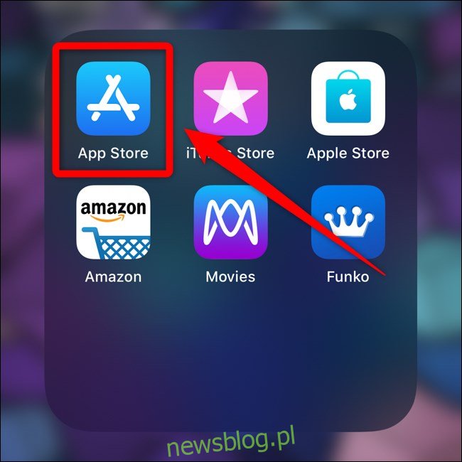 Apple iPhone Wybierz App Store