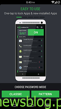 Lockdown Pro dla Androida 01
