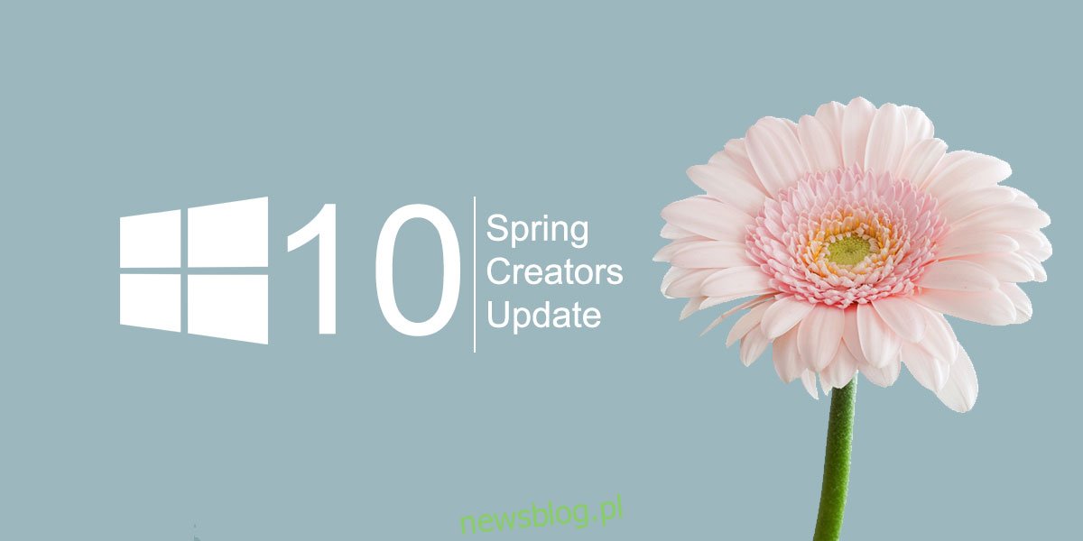 10 nowych funkcji w aktualizacji Windows 10 Spring Creators Update