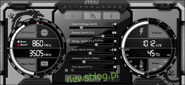 Jak monitorować wydajność komputera w grze za pomocą MSI Afterburner