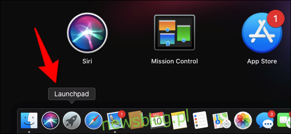 Ikona MacOS Launchpad Dock