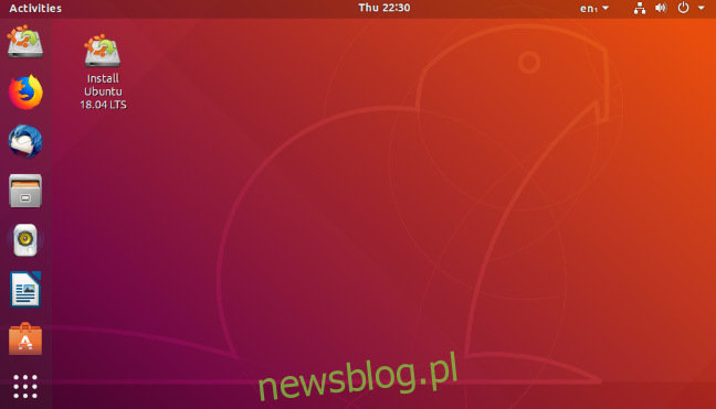 Pulpit Ubuntu Linux 18.04 LTS.