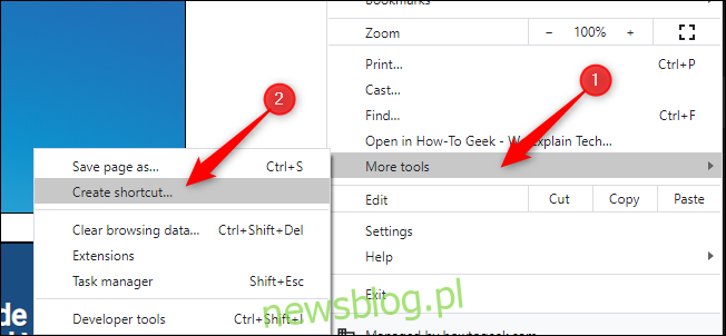 Jak przypiąć witrynę do paska zadań lub menu Start systemu Windows 10