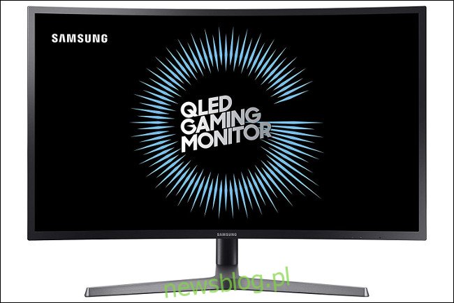 Monitor Samsung C32HG70 z panelem VA.