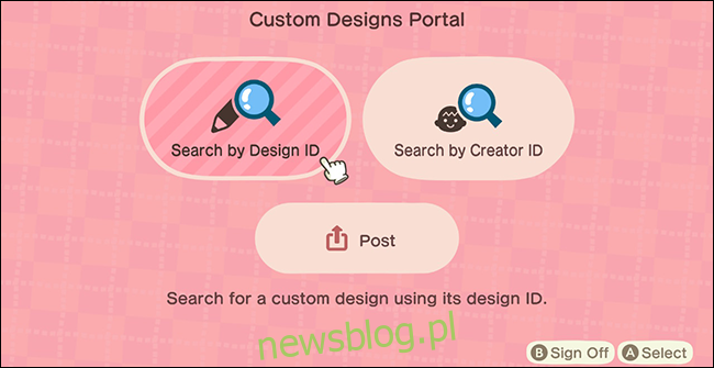 Animal Crossing New Horizons Custom Design Kiosk_Design ID