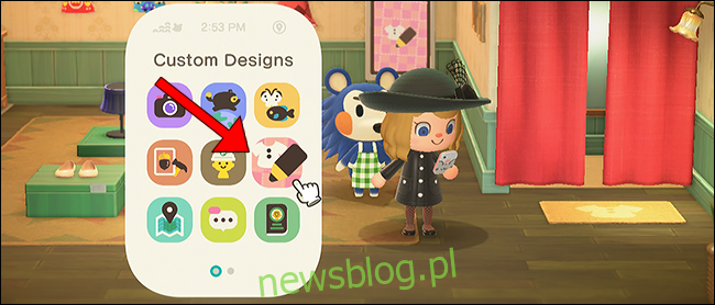 Animal Crossing New Horizons niestandardowa aplikacja zakątka telefonu