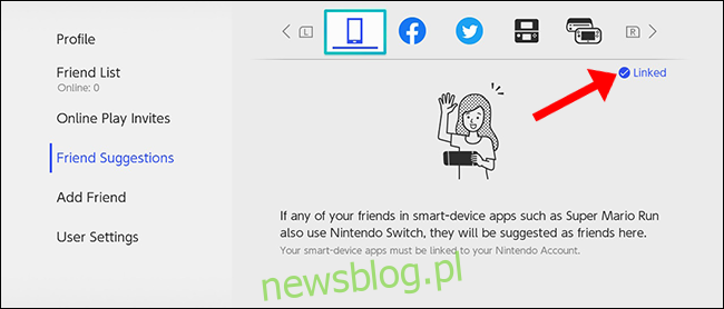Sugestia znajomego Nintendo Switch