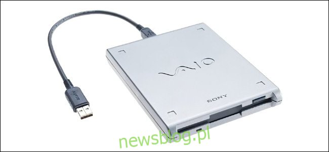 Stacja dyskietek Sony VAIO USB.