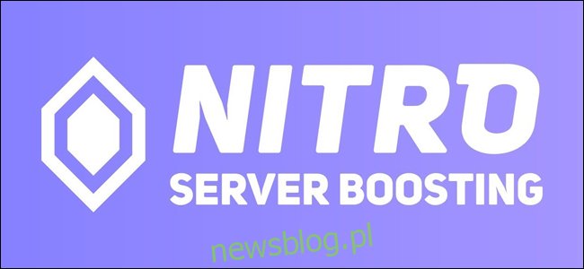 Logo Discord Nitro Server Boosting.