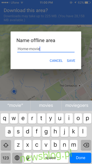 google-maps-area-name